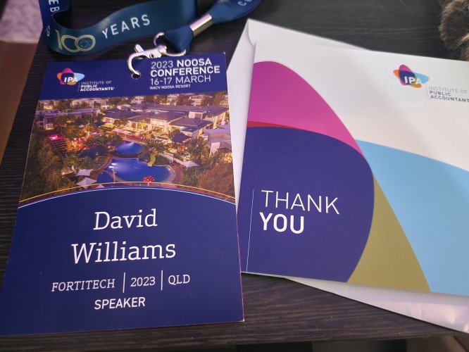 David Speaks: IPA 2023 QLD Conference