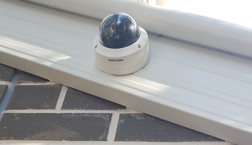 Client Install: HIK Vision CCTV Security Camera install - Big Brother is Watching